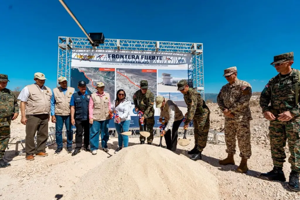Inicia construcción de 14.5 kilómetros de verja fronteriza en Jimaní