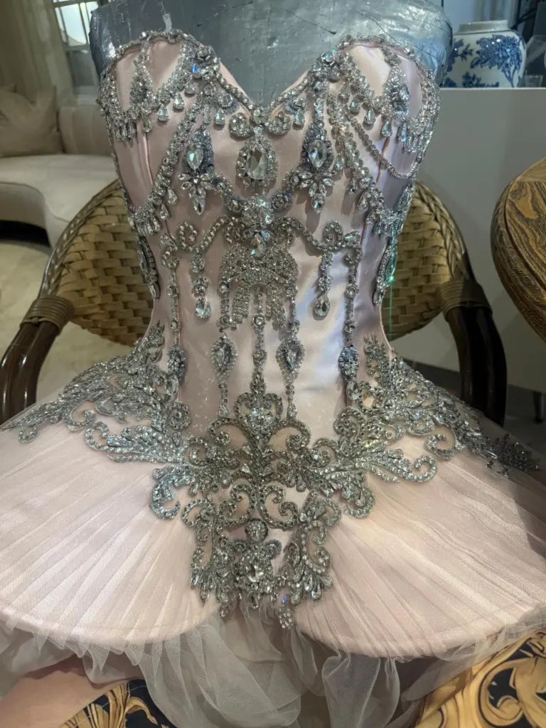 Giannina Azar cuenta la historia detrás del vestido rosa con el que Joheirry Mola consquistó la corona Miss Mundo 2026