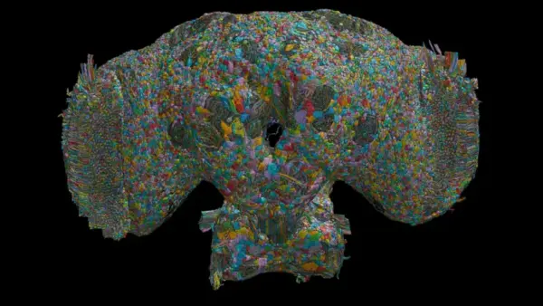 cerebro de las moscas