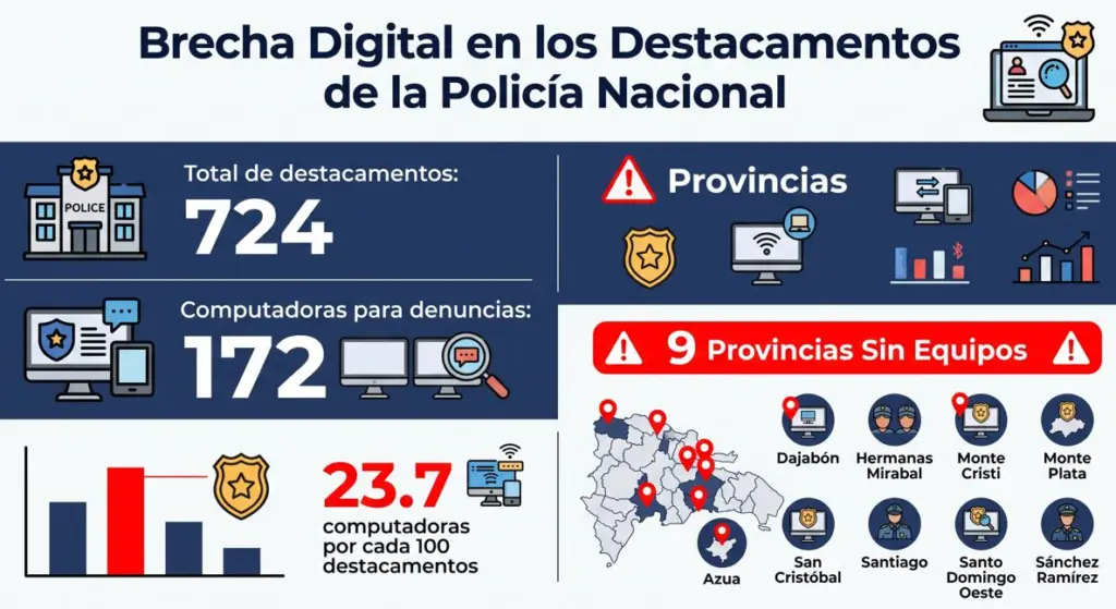 Nueve provincias sin computadoras para registro de denuncias: la cara incómoda de la reforma policial