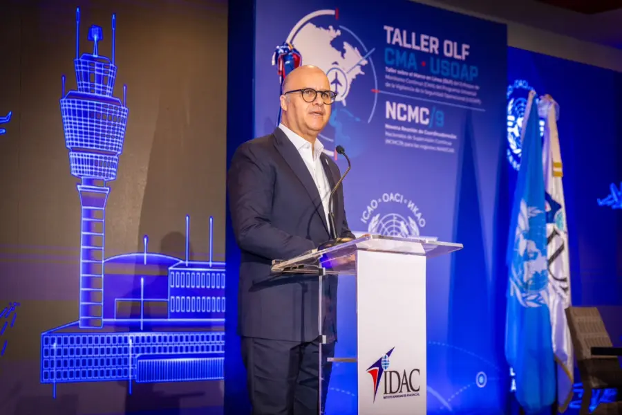 director general del Instituto Dominicano de Aviación Civil (IDAC), Igor Rodríguez Durán