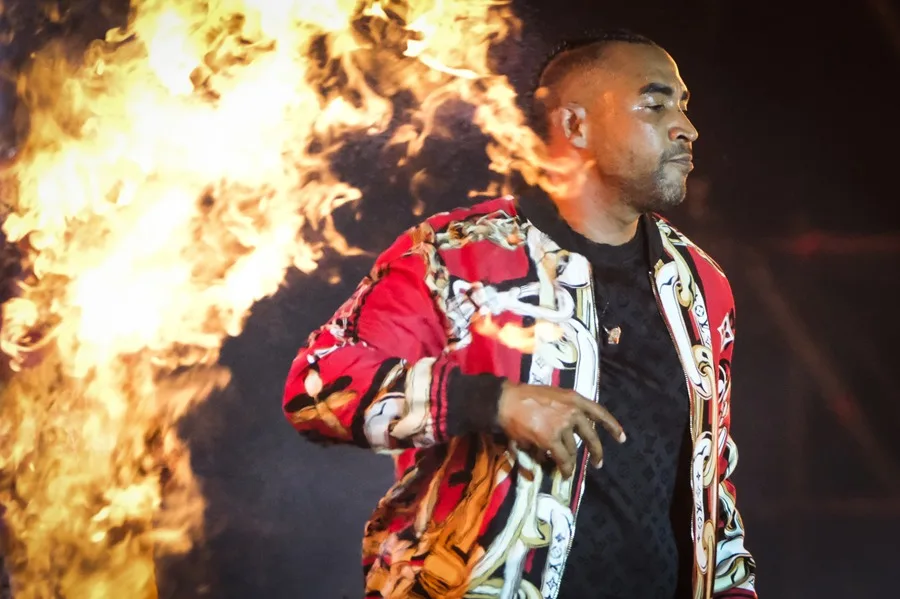 Fotografía de archivo del cantante puertorriqueño Don Omar. EFE/Alberto Valdés