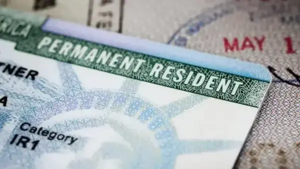 Residencia permanente en Estados Unidos de América.