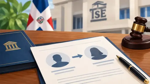 cambio de nombre a la TSE.