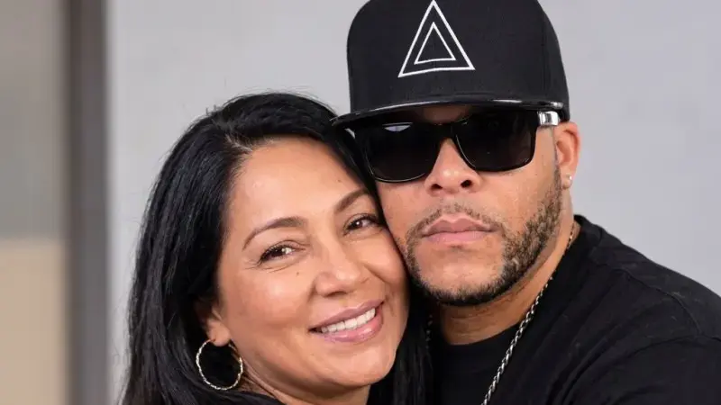 Zeneida Socorro Castillo y su esposo, el merenguero Julián Oro Duro.