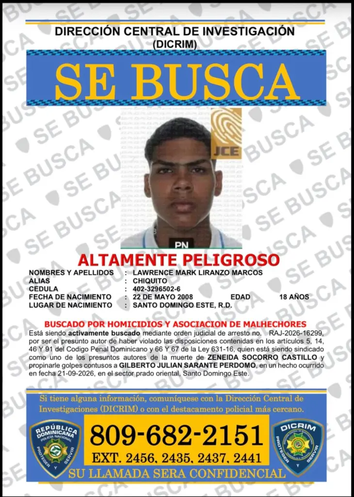 Policía apresa a tres de los cuatro presuntos responsables de la muerte de la esposa de Julián Oro Duro