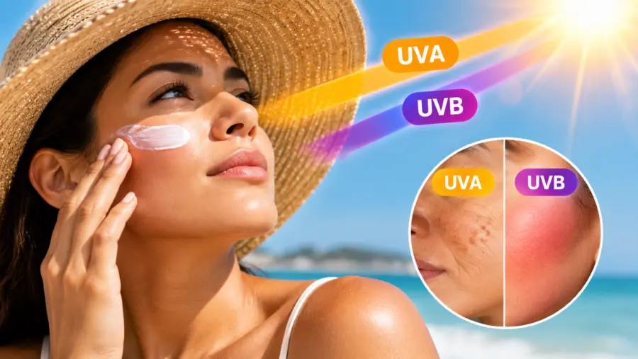 protector solar-envejecimiento-daños-rayos ultravioleta