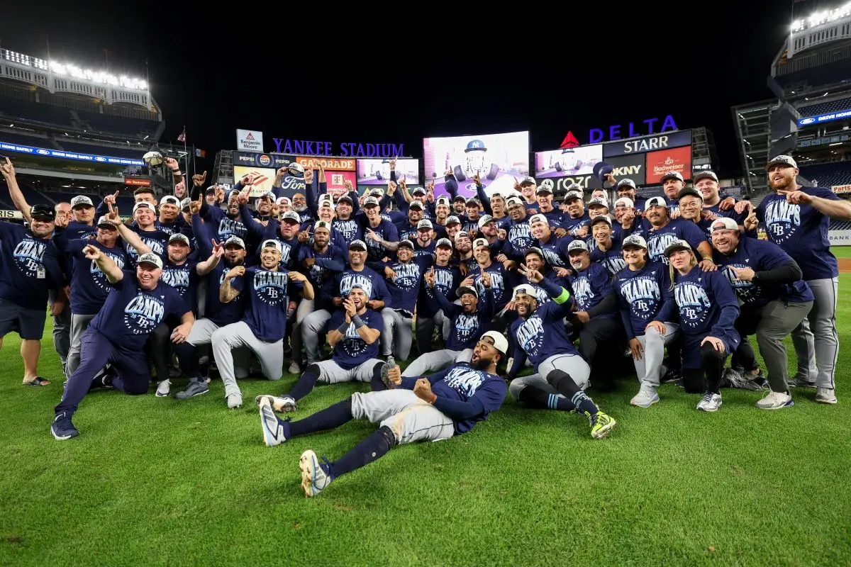 Tampa, campeones de la División Este de la Liga Americana