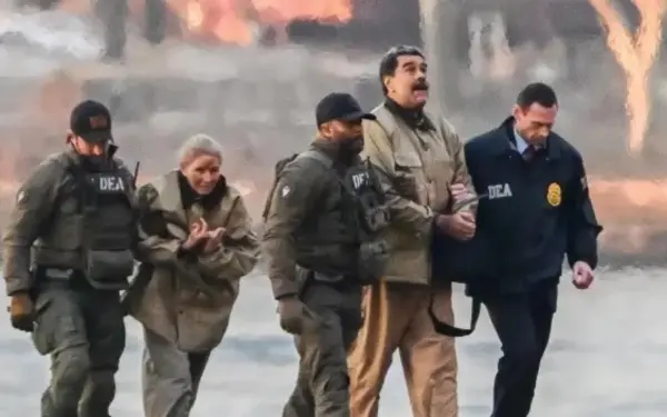 Cilia Flores y Nicolás están detenidos en Nueva York.