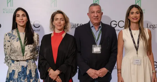 Laura Pellerano, Margherita Birri, Ricardo Pellerano y Alexandra Gartner.