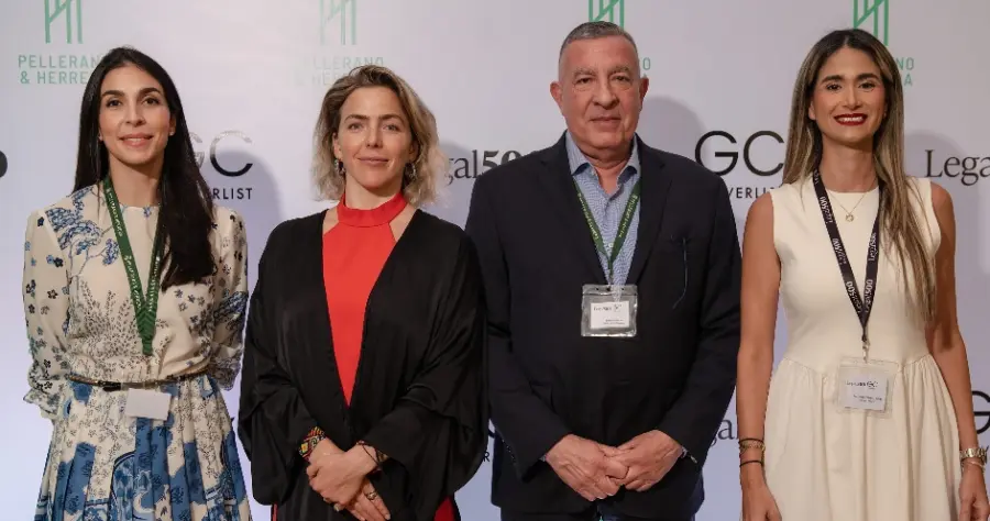 Laura Pellerano, Margherita Birri, Ricardo Pellerano y Alexandra Gartner.