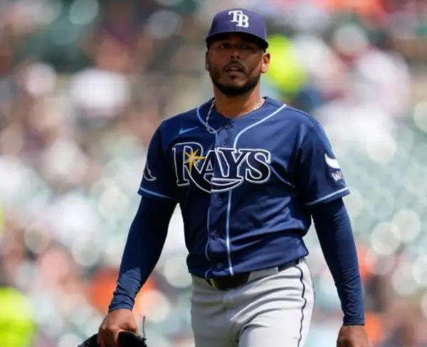 Freddy Peralta tuvo una segunda mitad con los Rays.