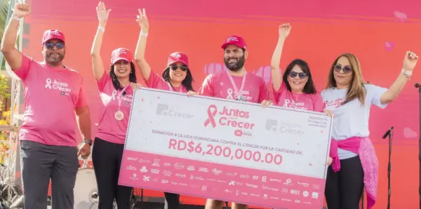 Edward Veloz, Ingrid García, Rita Plá, Héctor José Rizek, Nina D’ Agostini y Martha R.