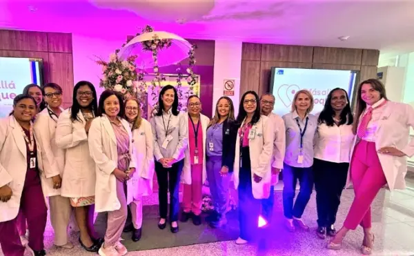Personal Liga Dominicana Contra el Cáncer.