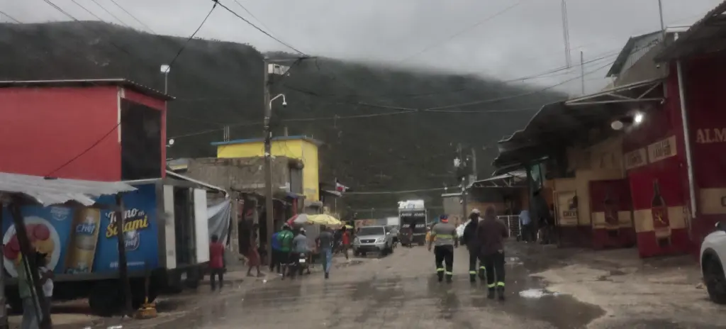 Inseguridad en Haití provoca baja en las ventas del mercado de Jimaní