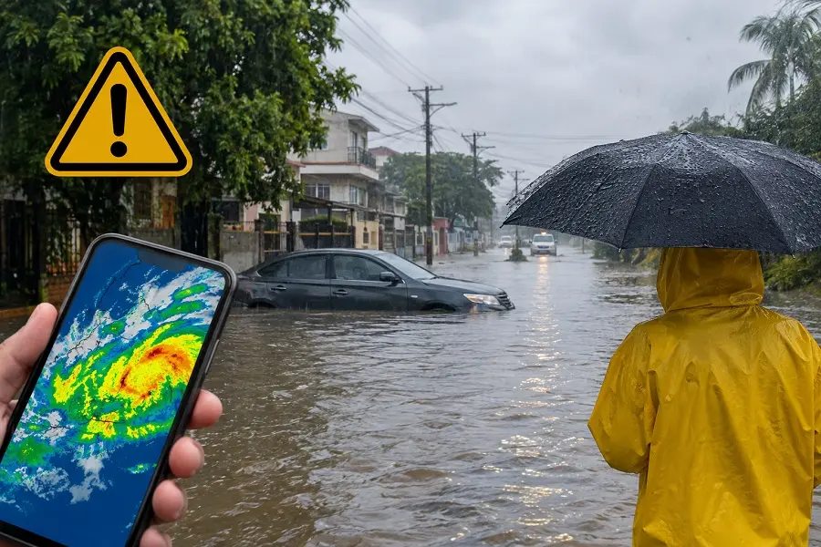Alerta amarilla en República Dominicana qué significa y cómo actuar ante las lluvias/Fuente externa