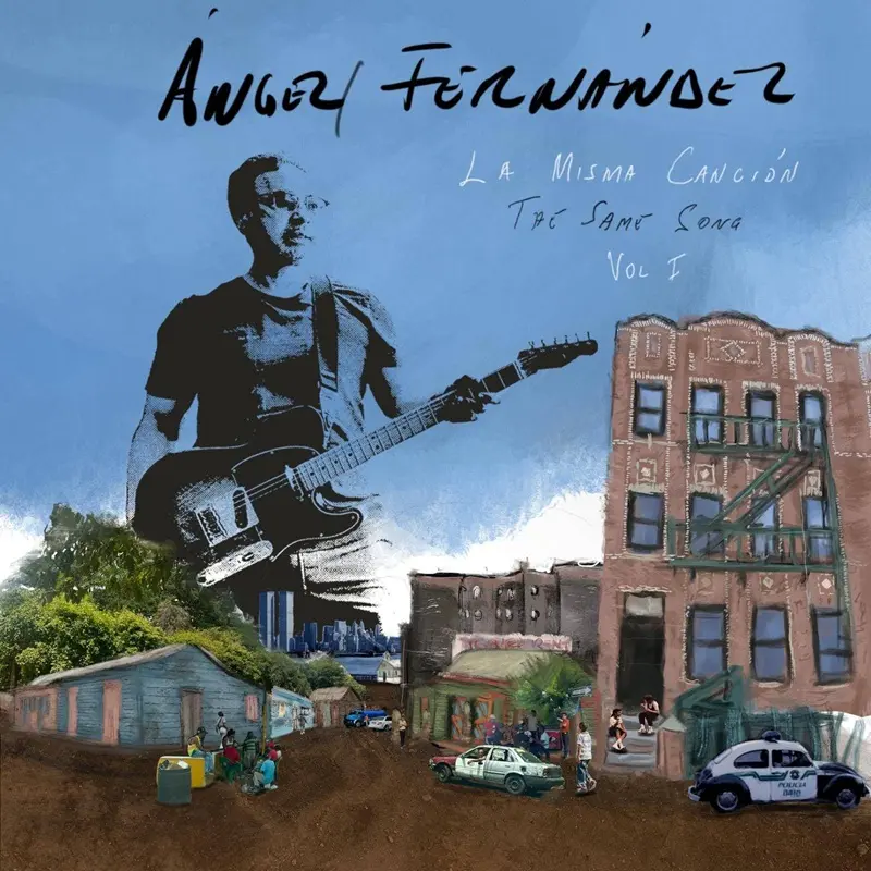 Portada del disco de Ángel Fernández
