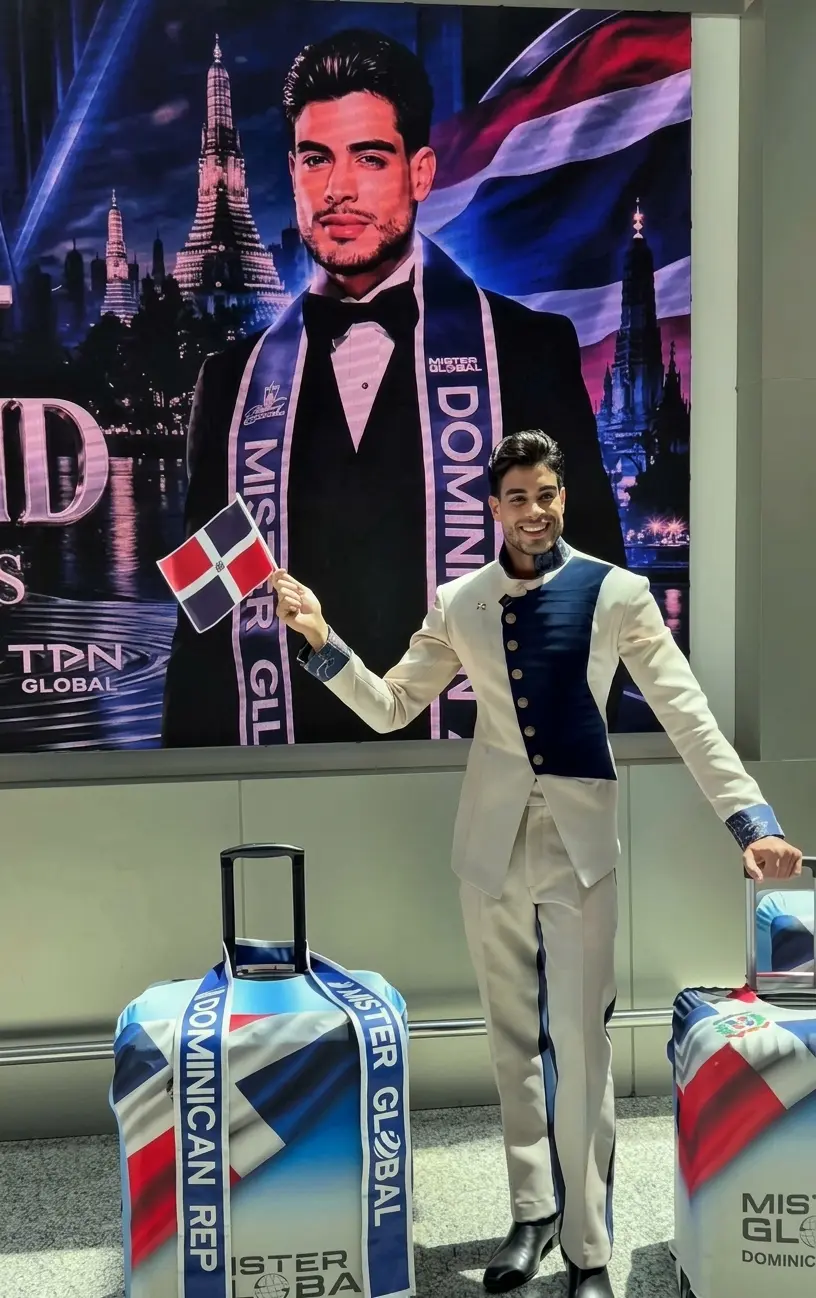 Diputado Bray Vargas competirá por la corona de Mister Global 2026