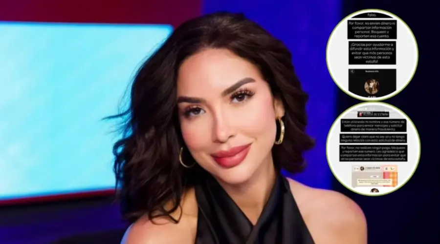 Gabi Desangles denuncia que utilizan su nombre para solicitar dinero de forma fraudulenta