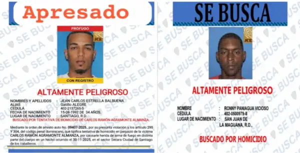 Se entregan dos hombres buscados por la justicia