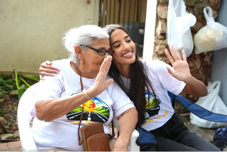 Fundación Red Rutas Alegres realiza jornada de apoyo y solidaridad con adultos mayores/Fuente externa
