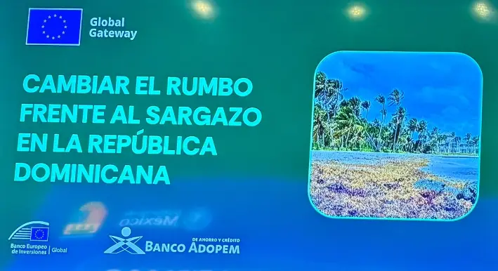 RD recibe US$6.3 millones para transformar el sargazo en oportunidades para empresas