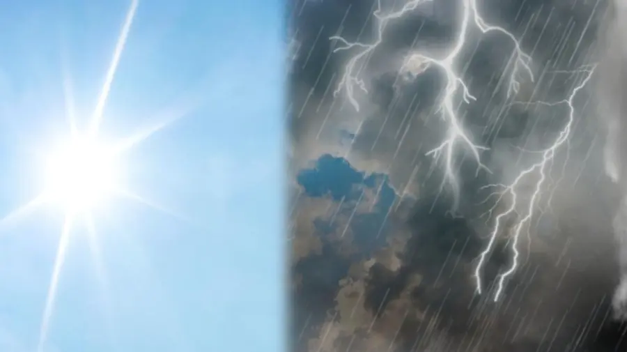 Clima de Calor y lluvias