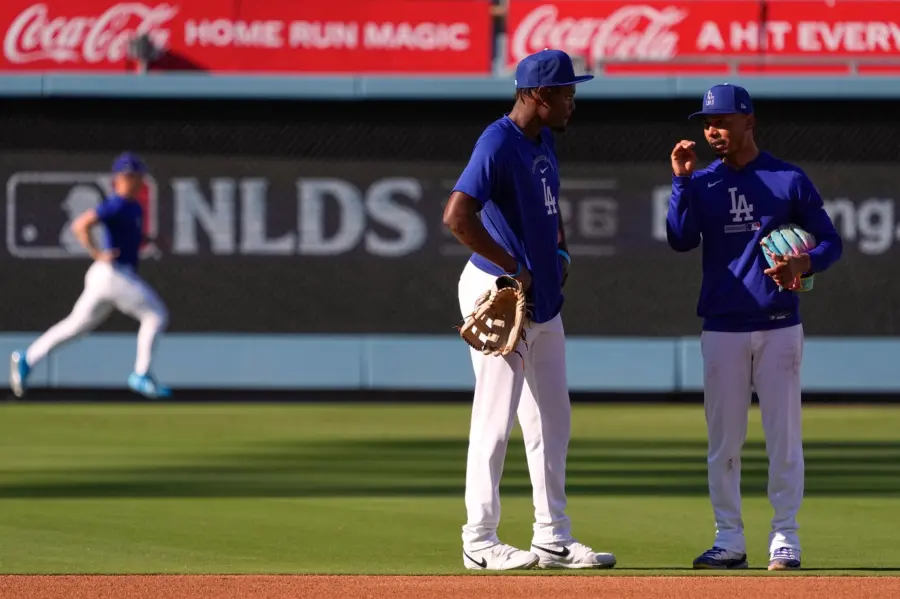 NLDS Dodgers Baseball