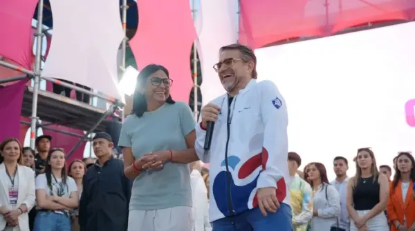 Delcy Rodríguez y Rafael Lacava