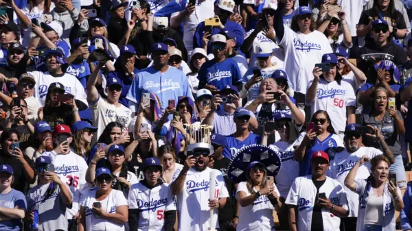 Dodgers Parade Baseball