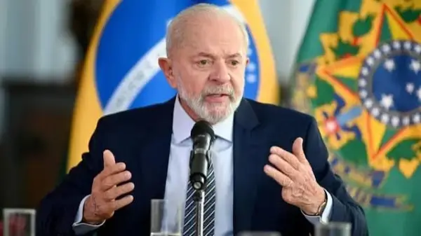 El presidente de Brasil, Luiz Inácio Lula  da Silva