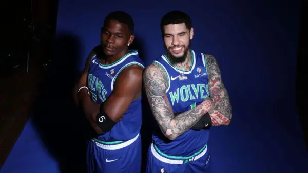 LaMelo Ball y Anthony Edwards listos para  temporada.