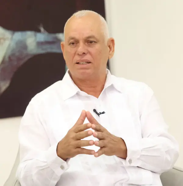 Marcos Rodríguez, presidente de la Federación Nacional de Productores de Arroz.