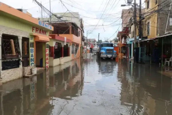 Lluvias dejan 534 viviendas afectadas y 32 comunidades incomunicadas en el país/Fuente externa