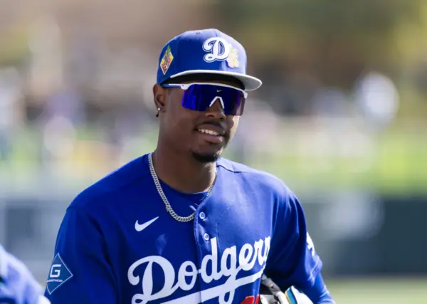 MLB: Spring Training-Cleveland Guardians at Los Angeles Dodgers