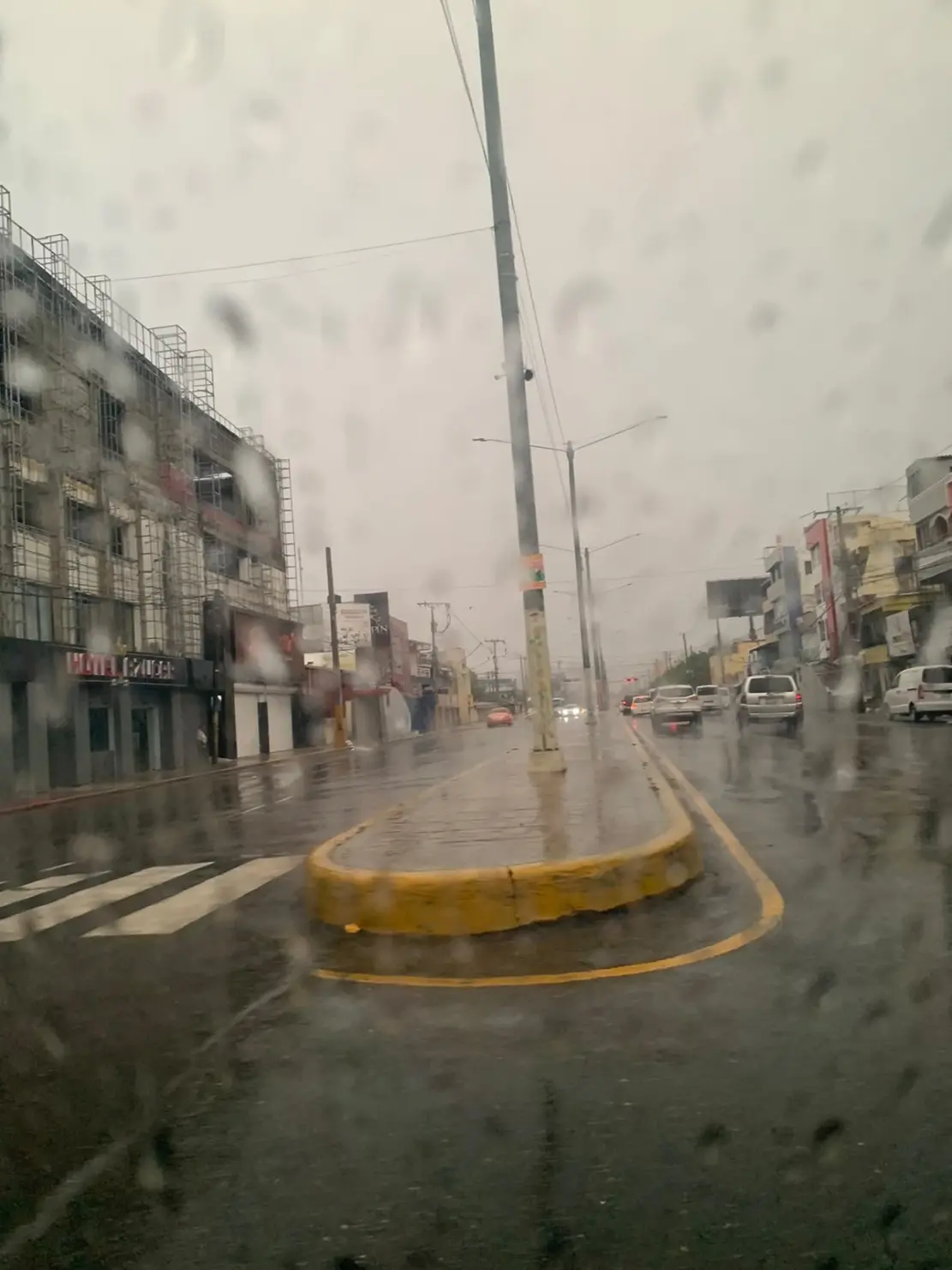 Lluvia en Santo Domingo