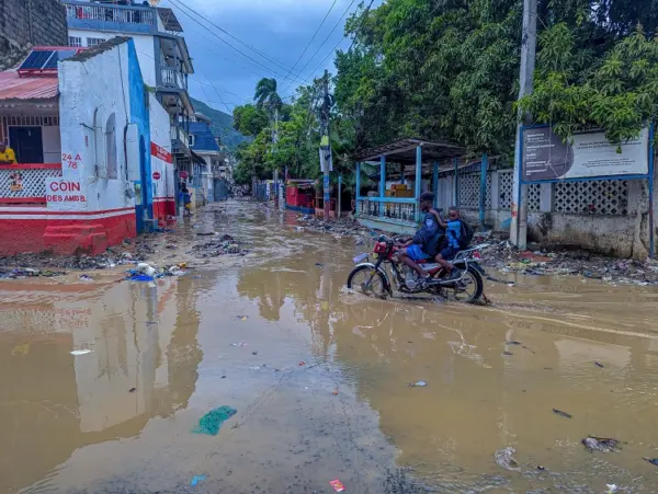 Lluvias en Haití