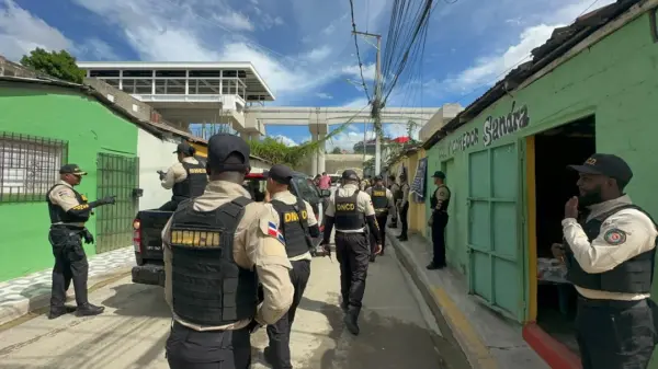 Operativo DNCD en Santiago