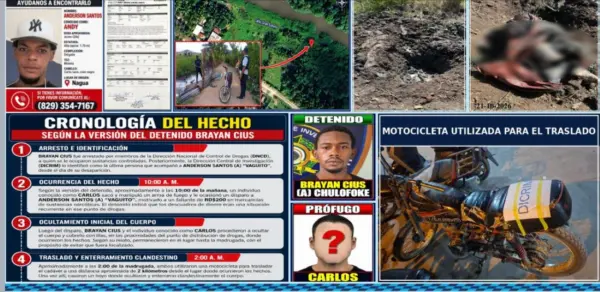 Policia Nacional durante rueda de prensa