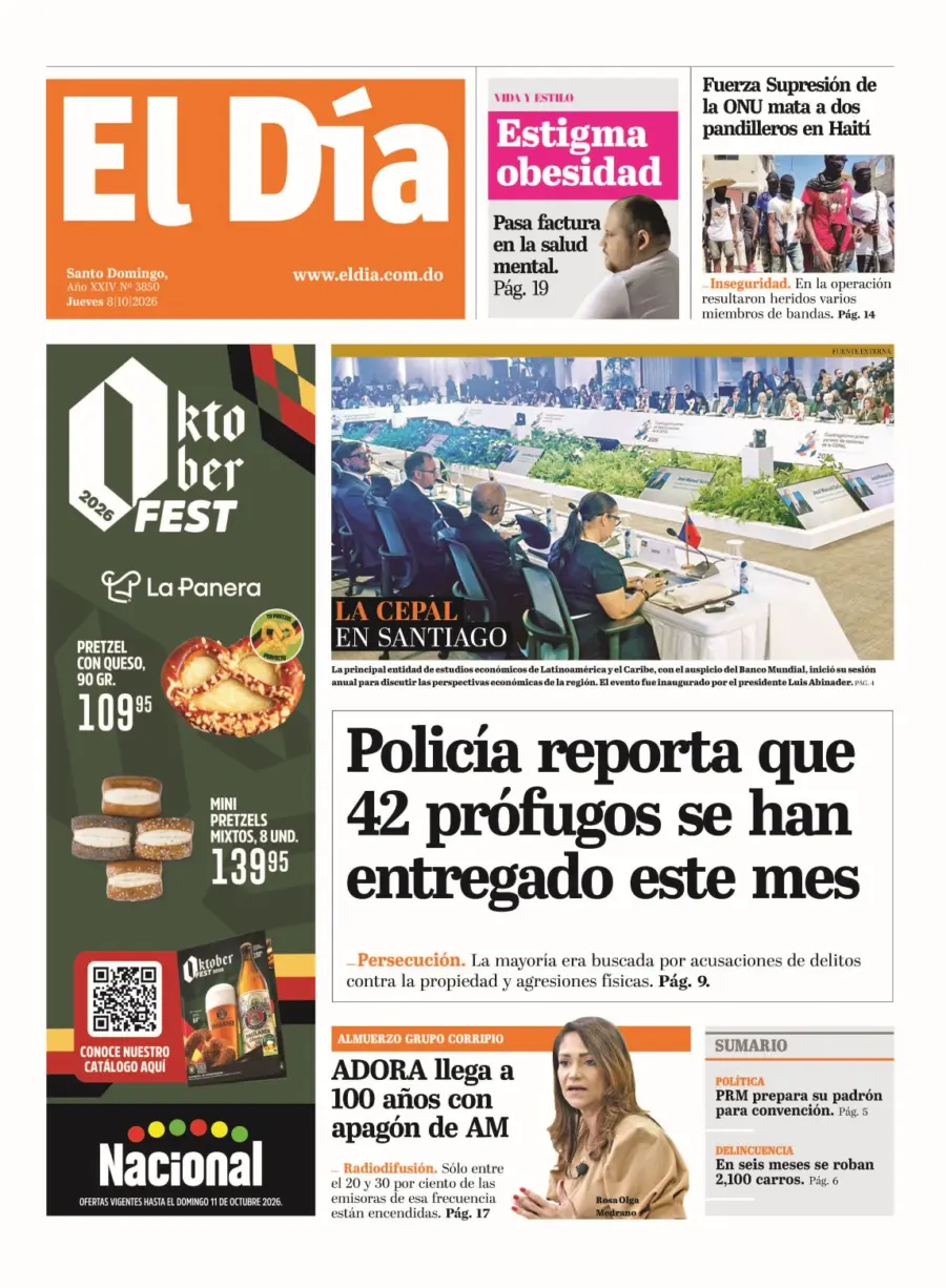 Portada impresa 08-10-2026