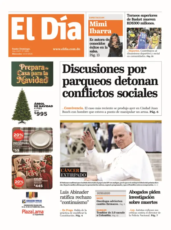 Portada impresa 14-10-2026