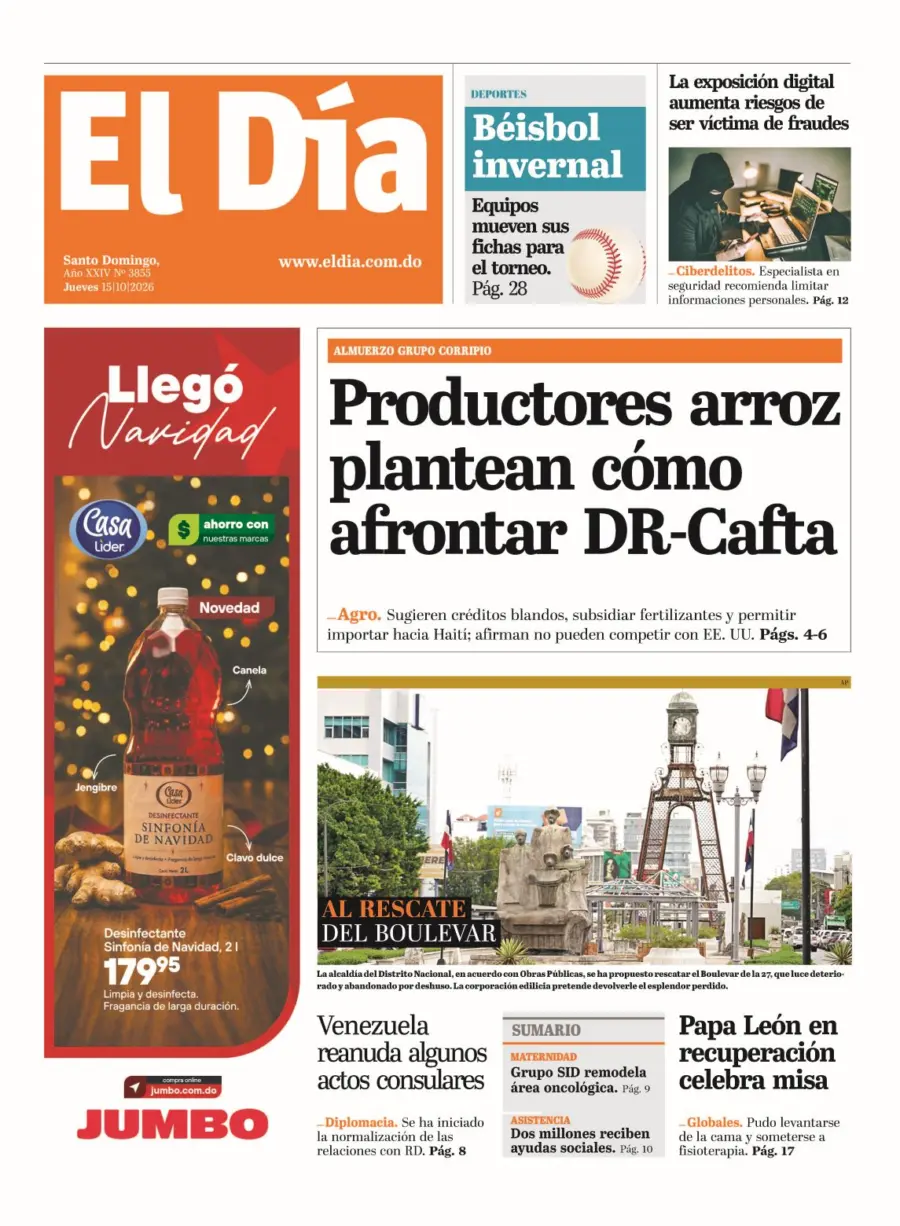Portada impresa 15-10-2026