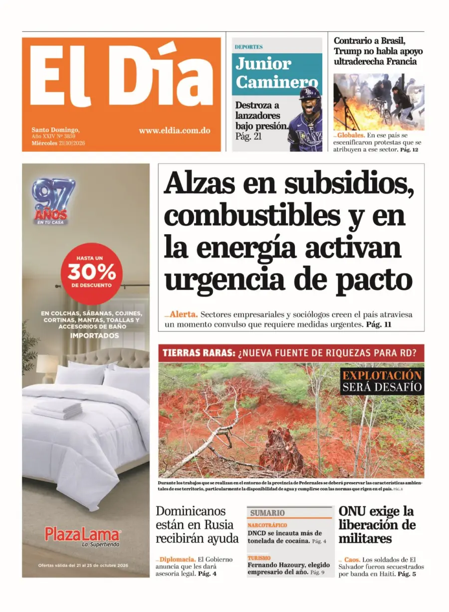 Portada impresa 21-10-2026