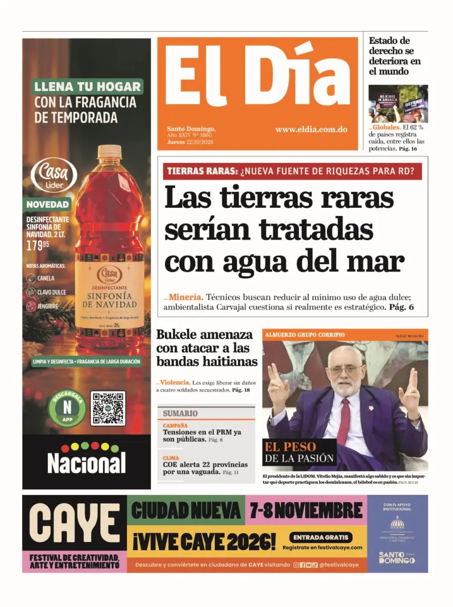 Portada impresa 22-10-26