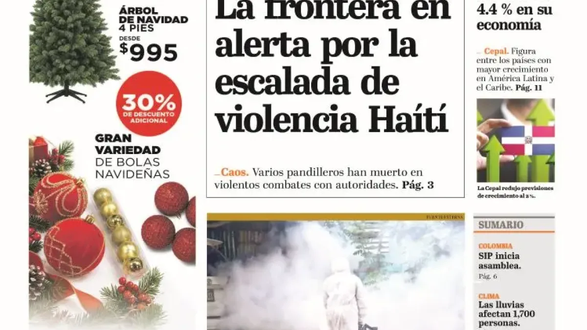 Edición impresa 23 de octubre del 2026