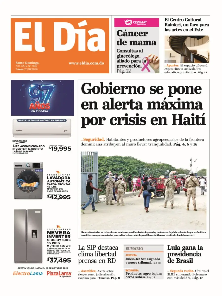 Portada impresa 26-10-2026