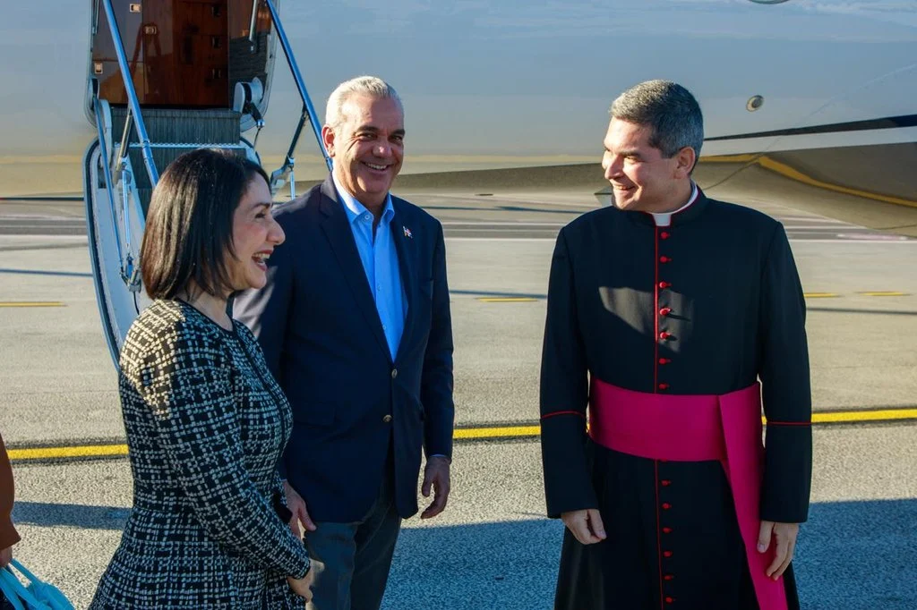 Visita del presidente Luis Abinader a Roma