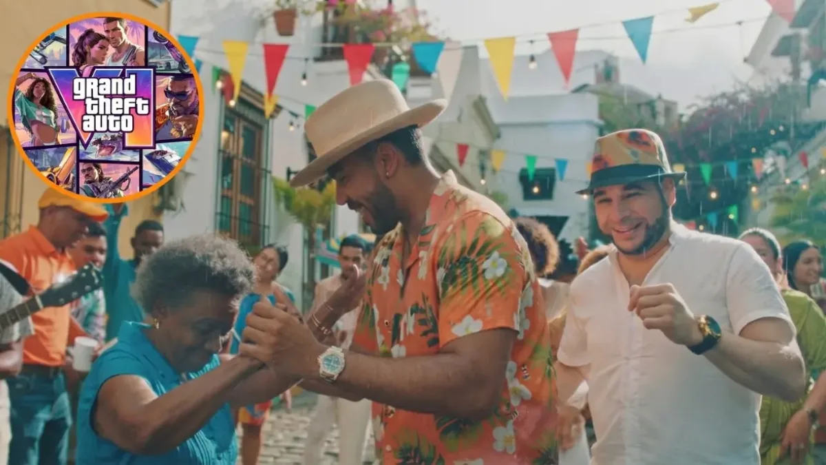 Romeo Santos und El Chaval de la Bachata laufen im lateinamerikanischen Radio von GTA VI