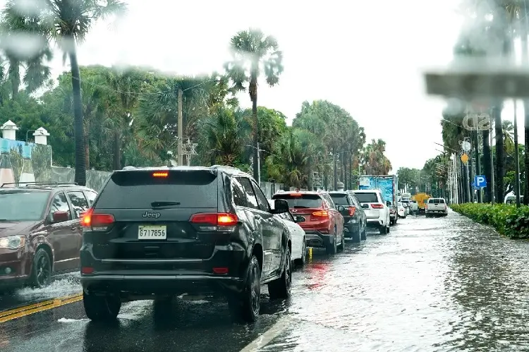Santo Domingo en lluvias