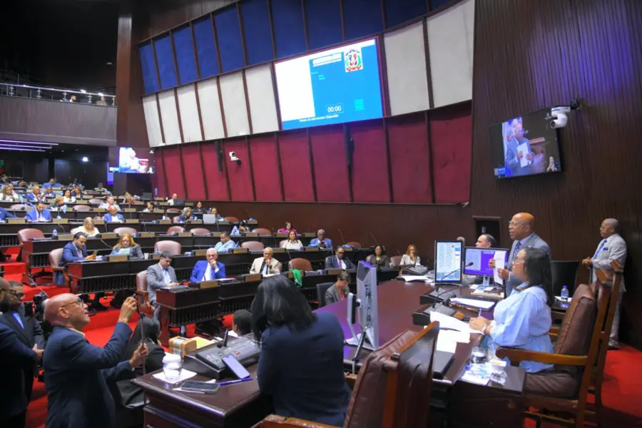 Sesión de la Cámara de Diputados este miércoles